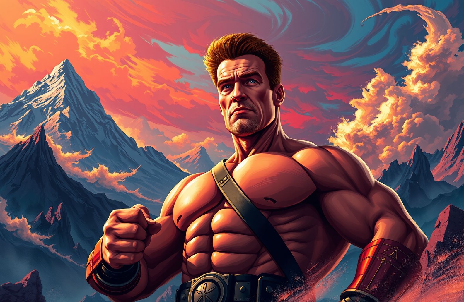 Arnold Schwarzenegger Conquer Wallpaper