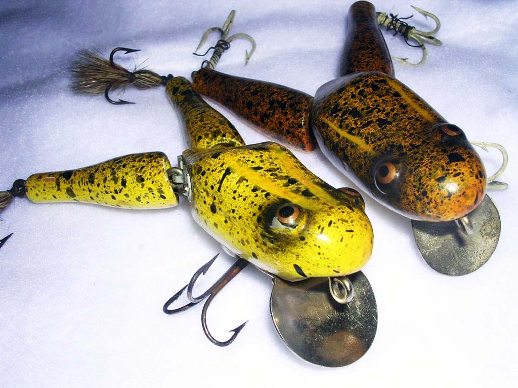 Fishing Lure Wallpaper With Antique Lures