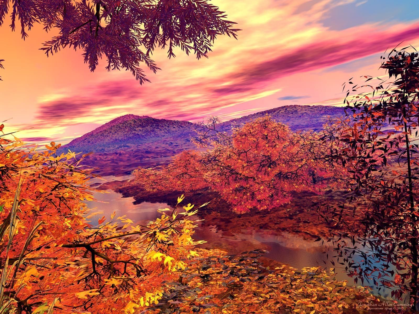 Autumn Landscape Wallpaper