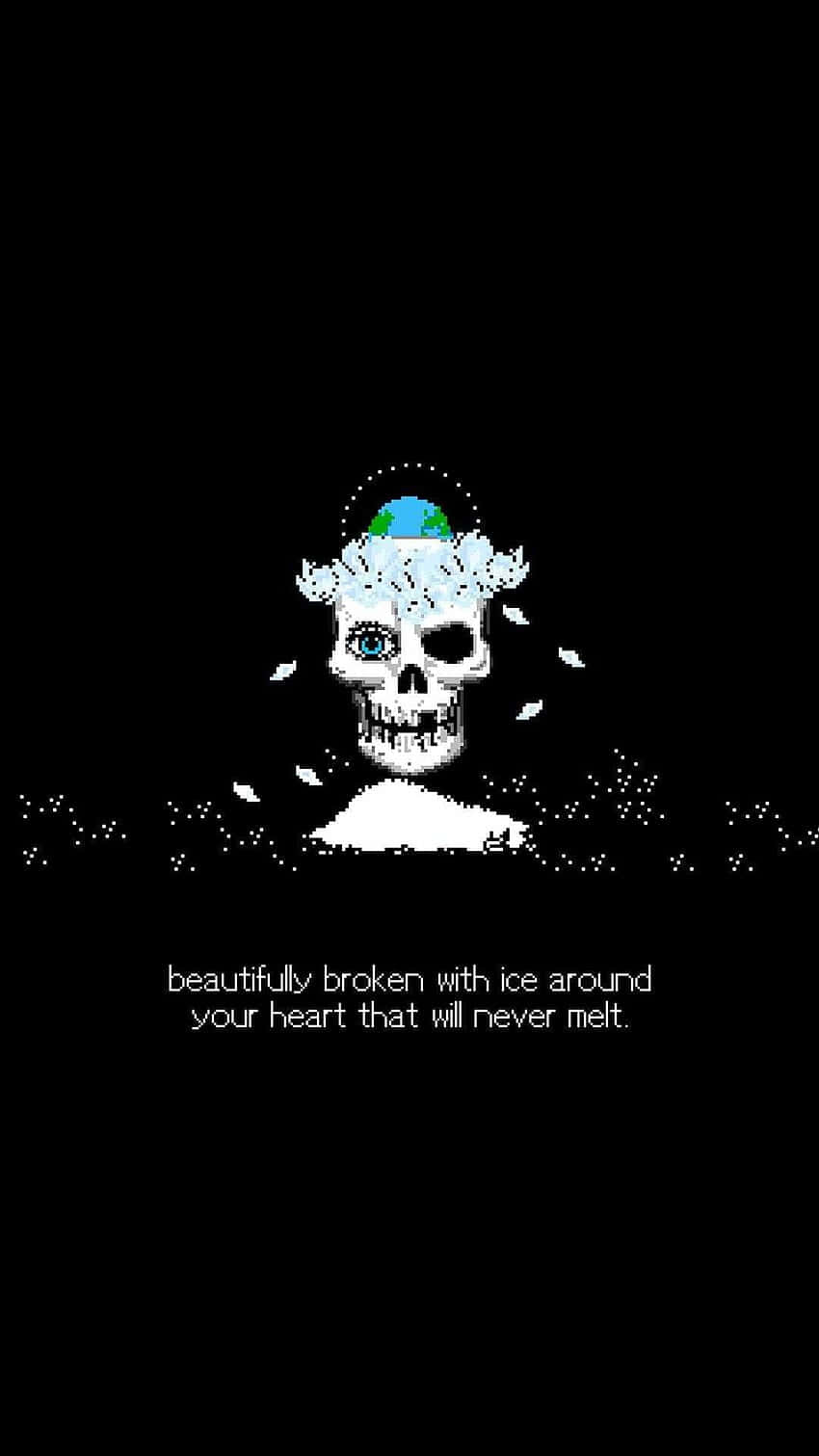 Broken Heart Aesthetics Wallpaper