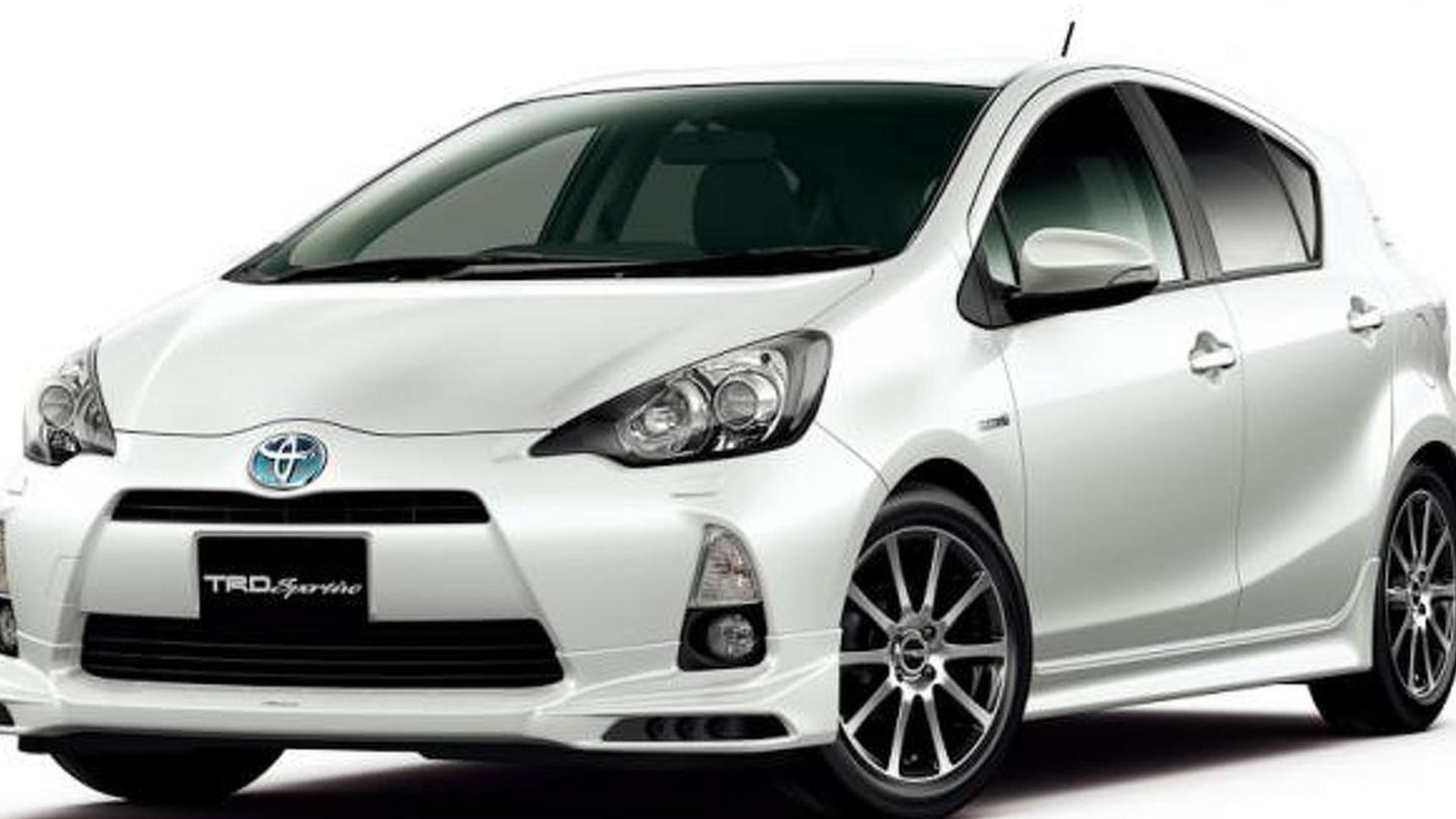 Toyota Aqua Prius C Launches In Japan Along With Trd And