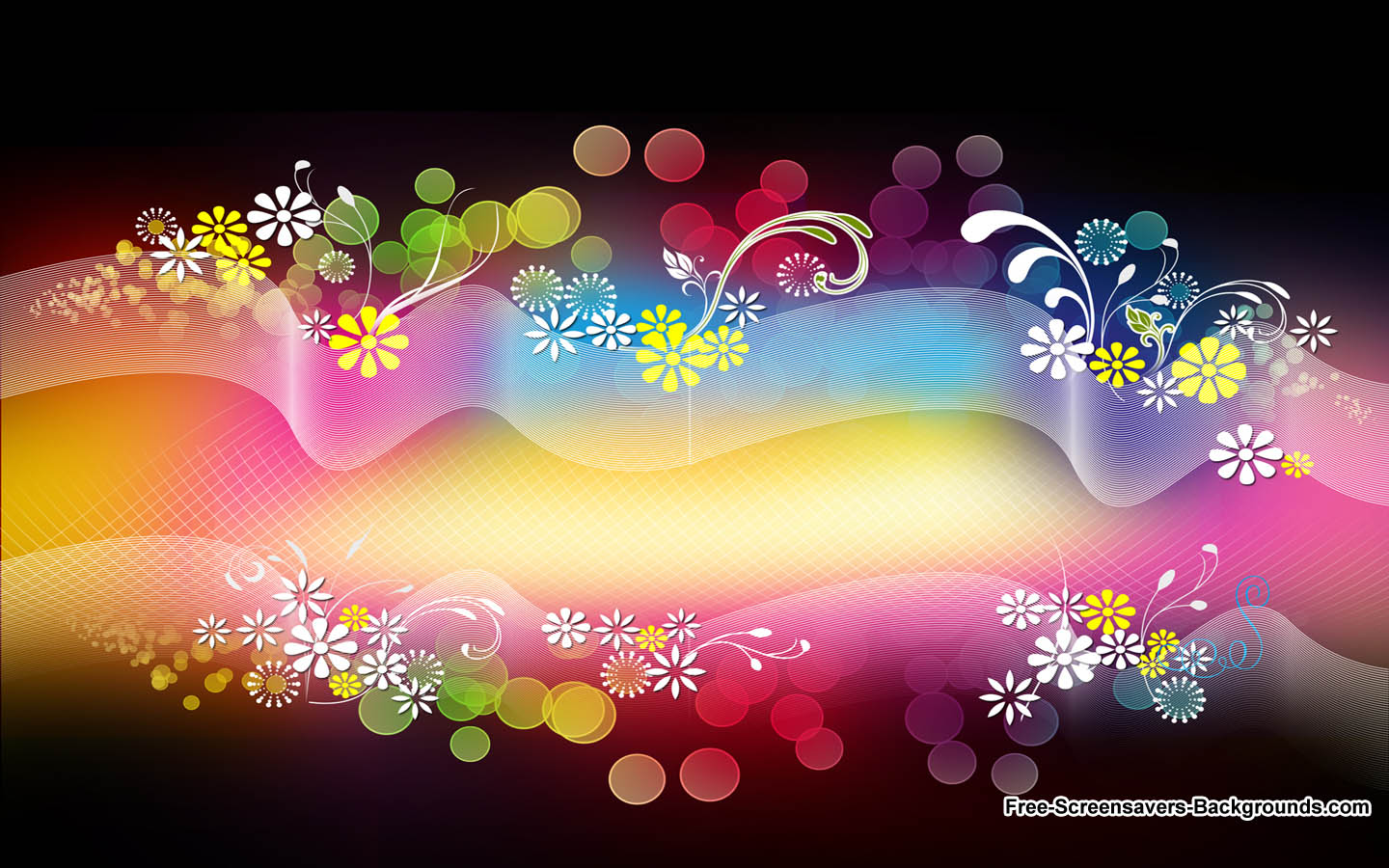 Rainbow Screensavers And Background