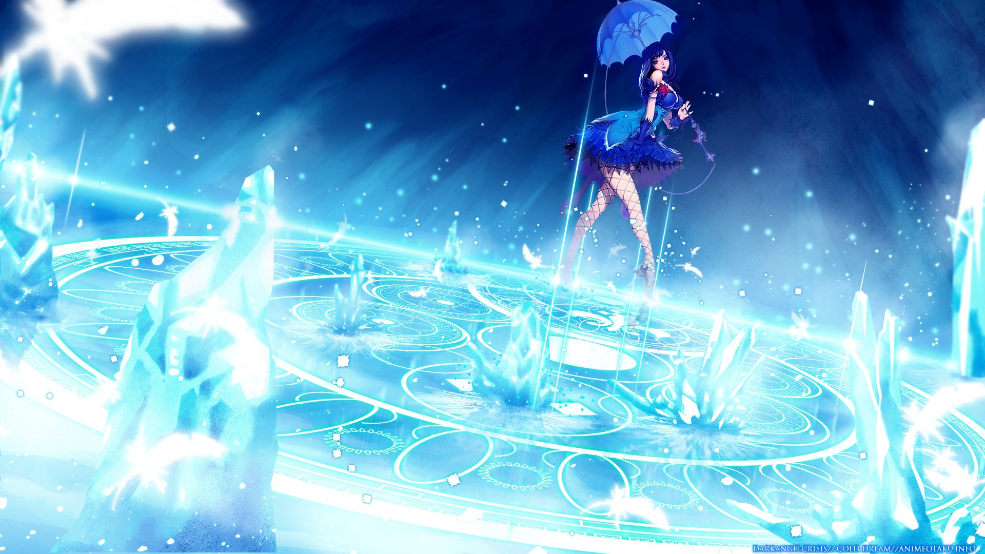 Details Anime Blue Wallpaper