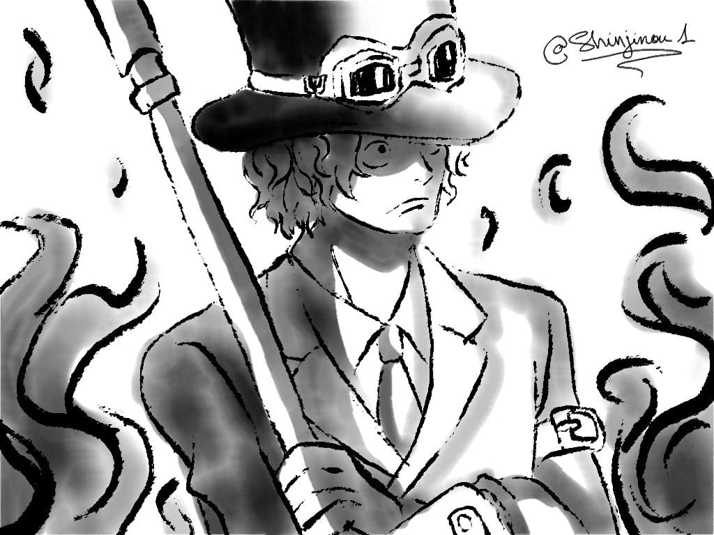  Lady Shin on Sabo from Stampede movie for Sabos