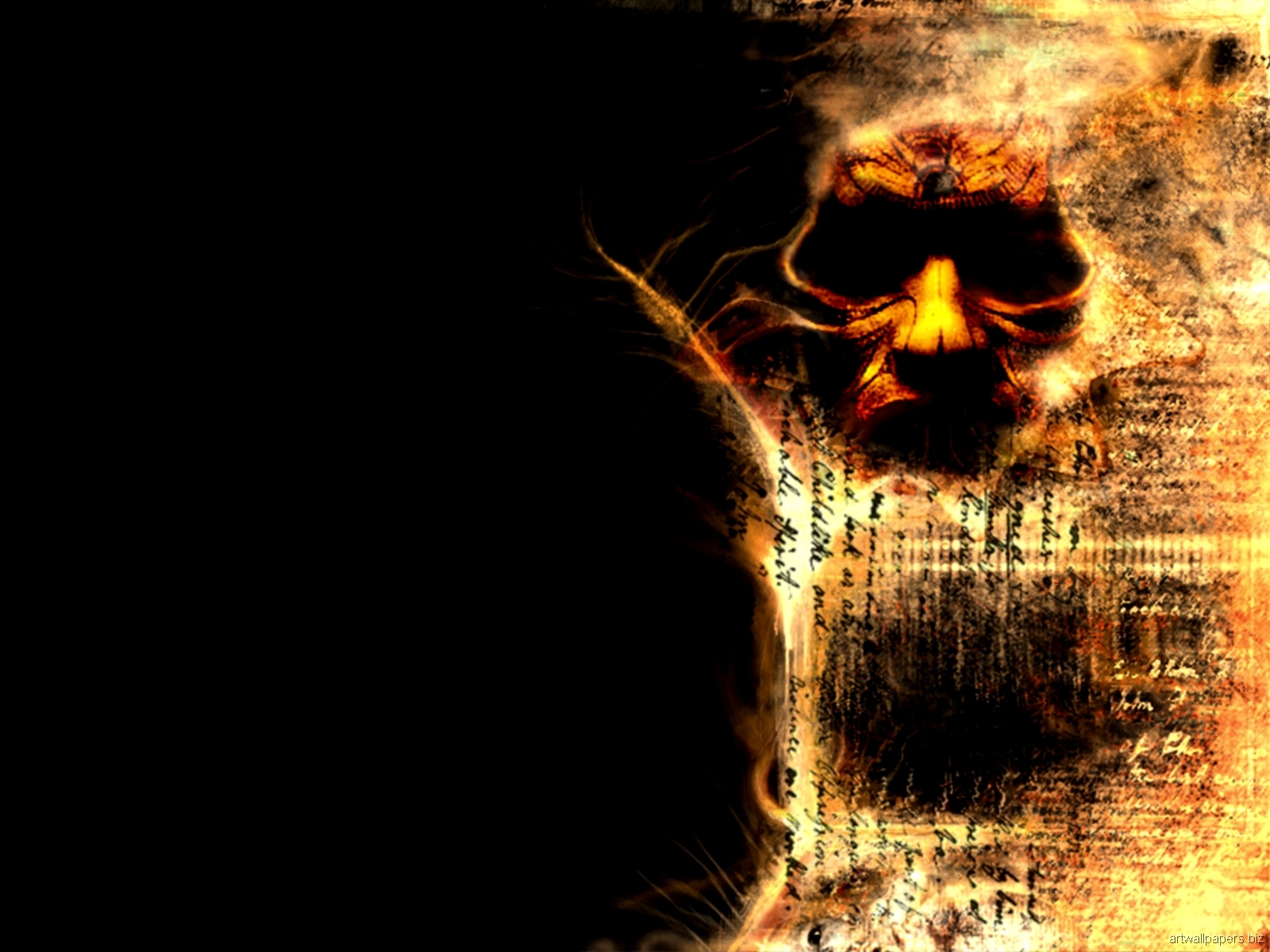 Desktop Wallpaper Skull Art Pc Android iPhone And iPad