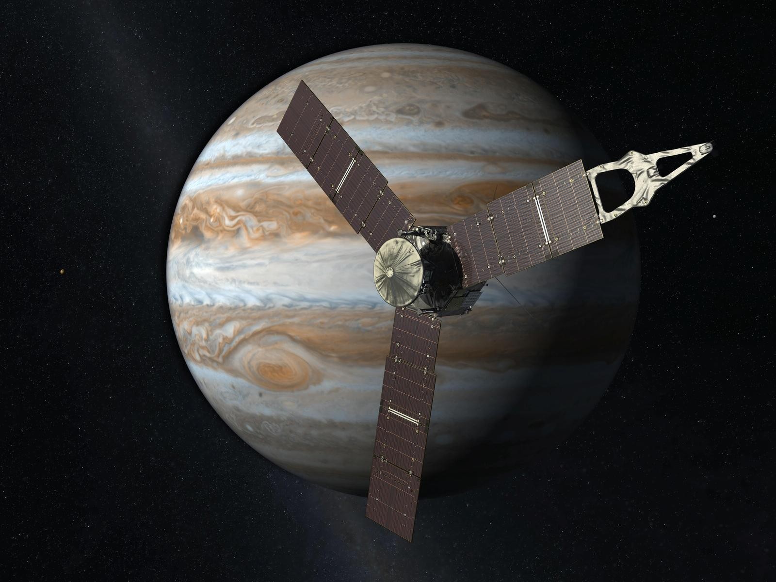 Jupiter Space Probe Wallpaper