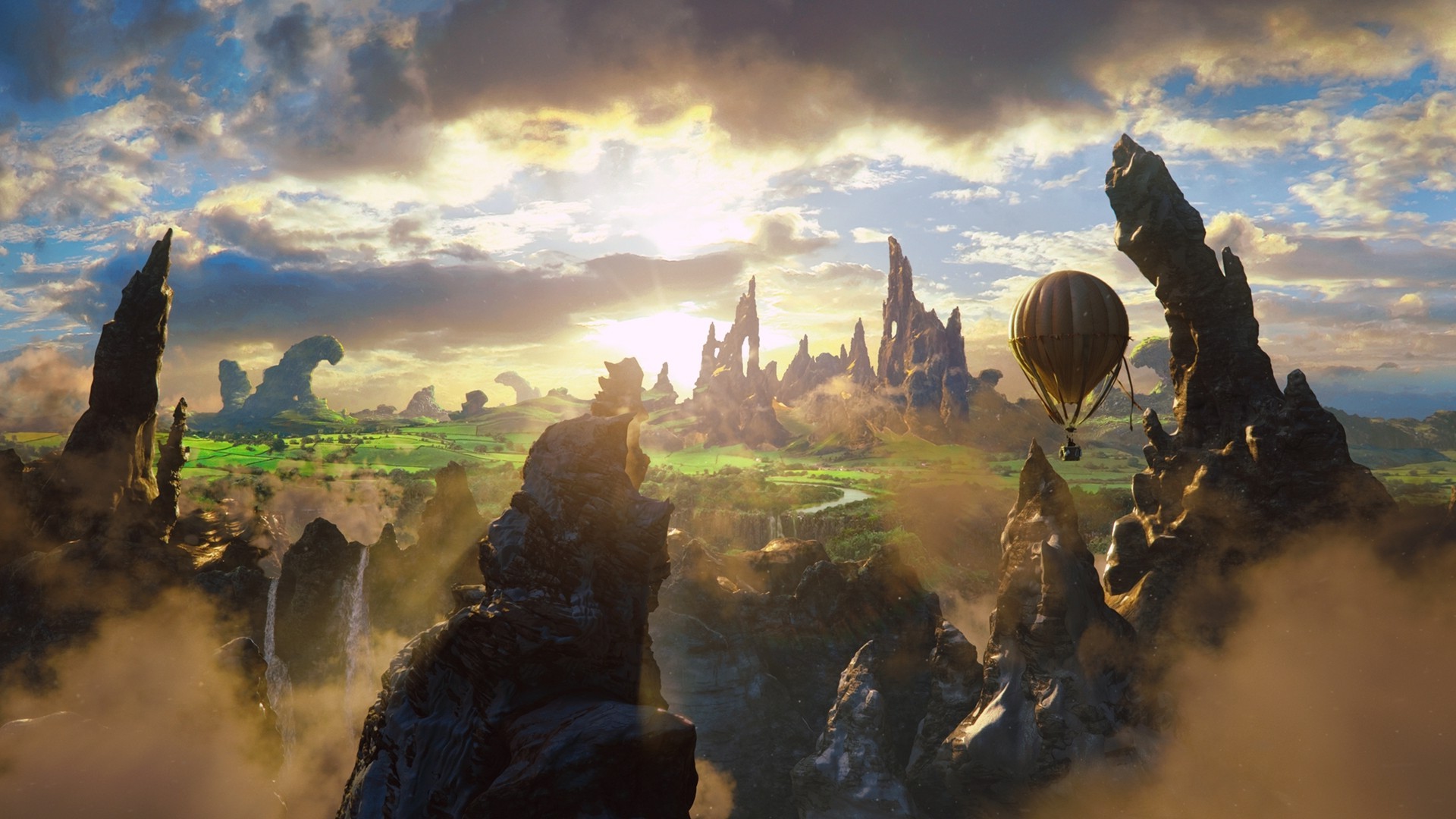 Fantasy Art Oz The Great And Powerful Wallpaper HD Desktop