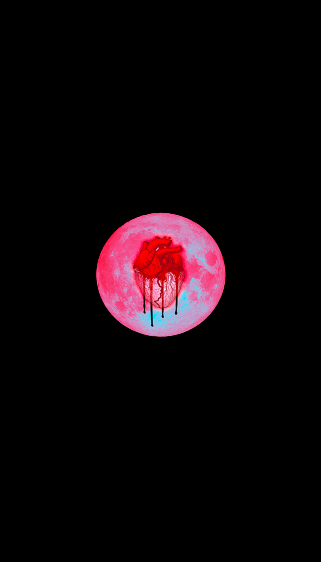 Heartbreak On A Full Moon Chris Brown Album Cover Wallpaper