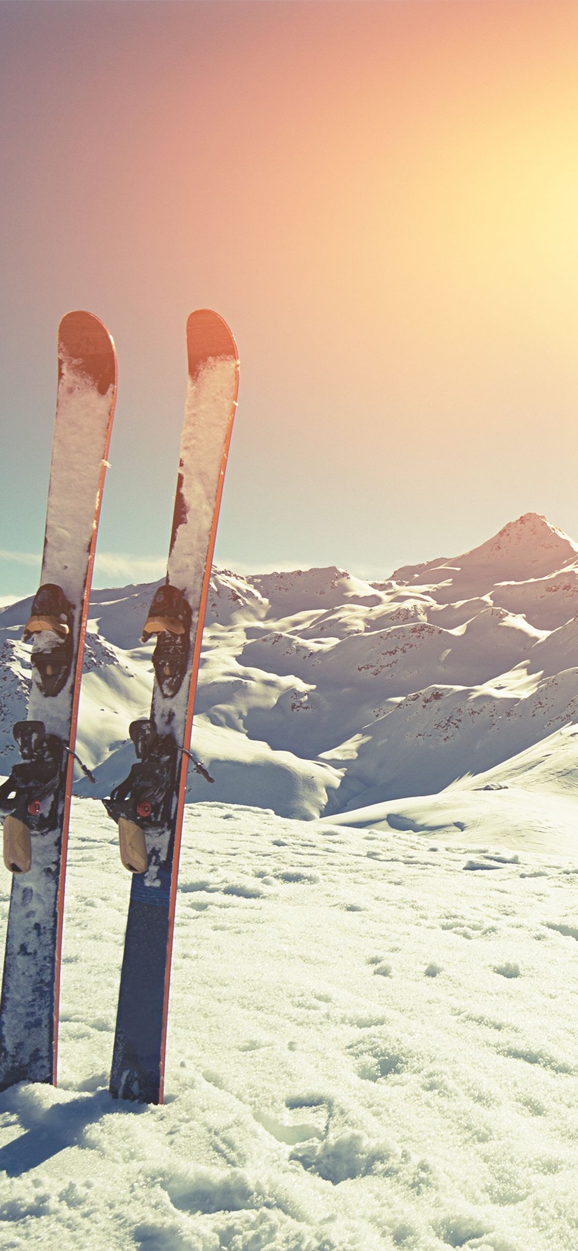 Skiing Wallpaper iPhone