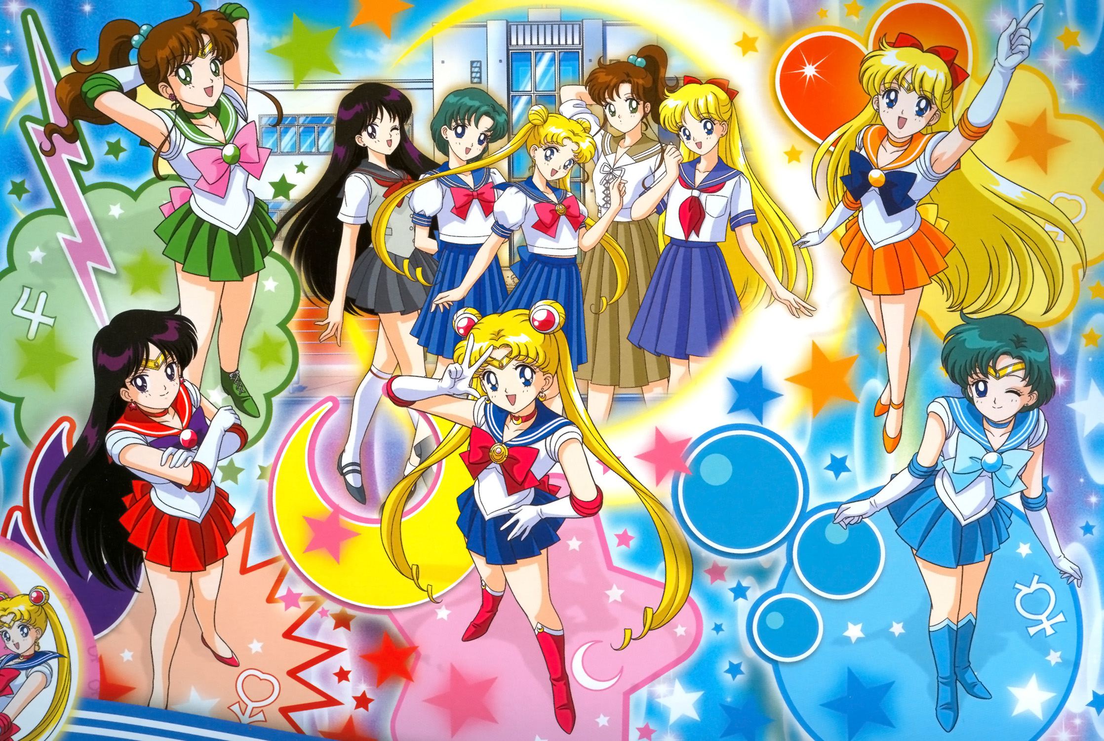 Sailor Moon Cute Girl Wallpaper Wallpaperlepi