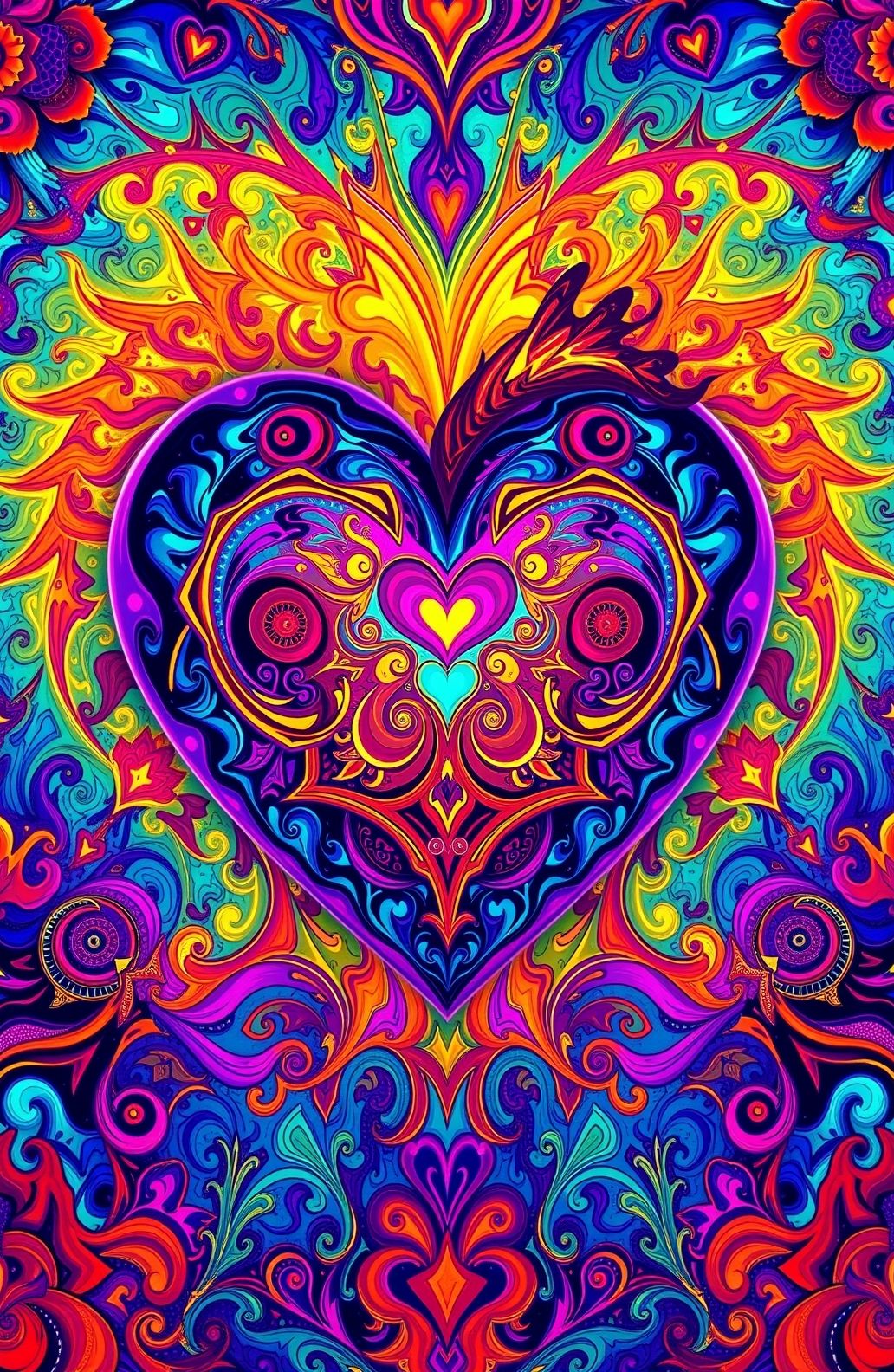 🔥 Free Download Heart Hd Wallpaper In Full Screen by @sarahr36 ...