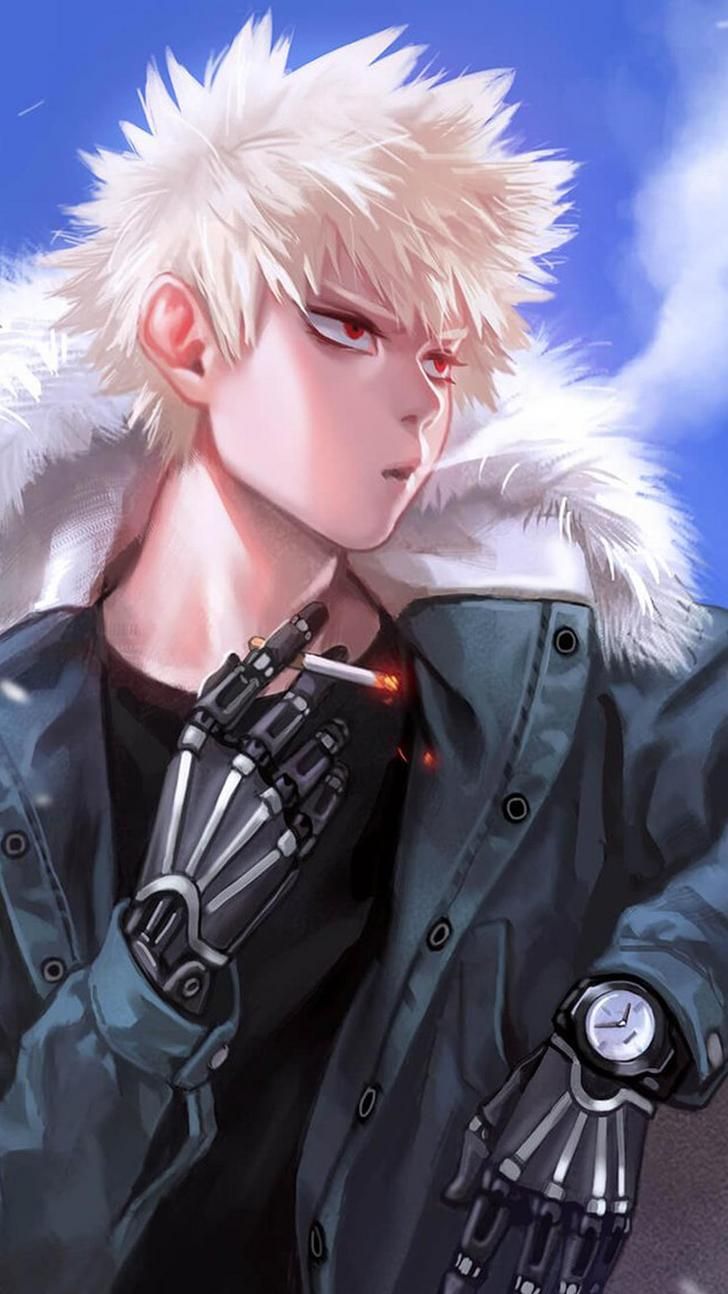 Bakugou Phone Wallpaper