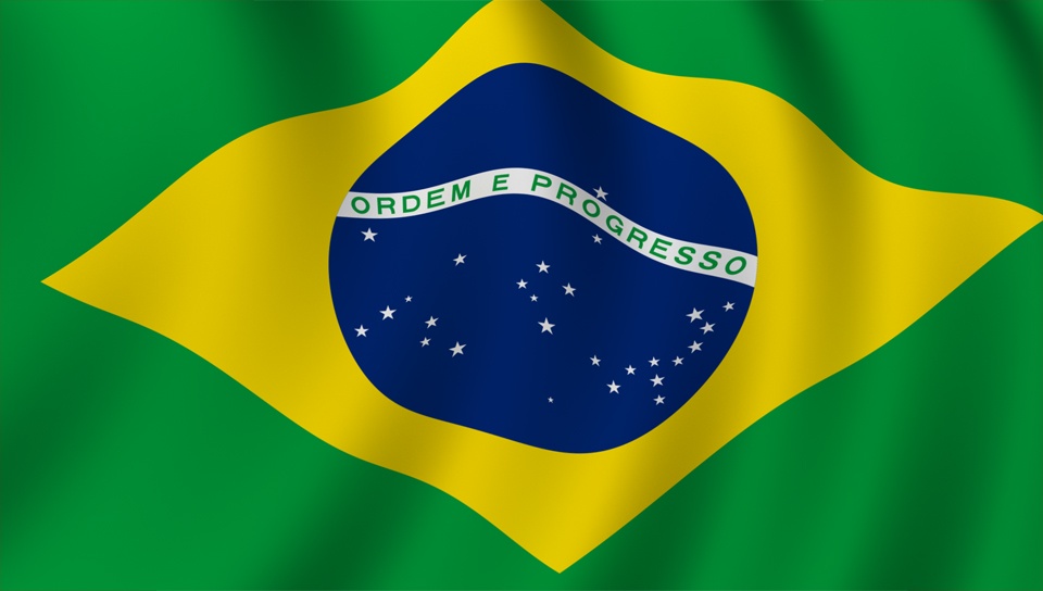 Brazil Flag Wallpaper In Screen Resolution