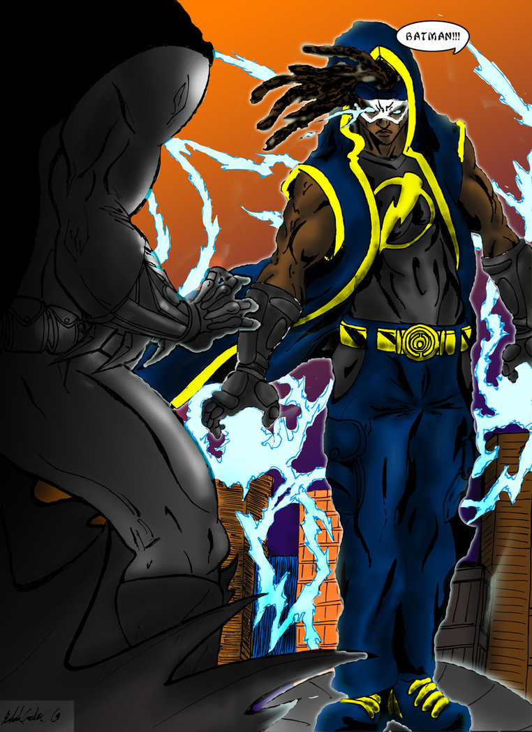 Static Shock By Goldenmurals