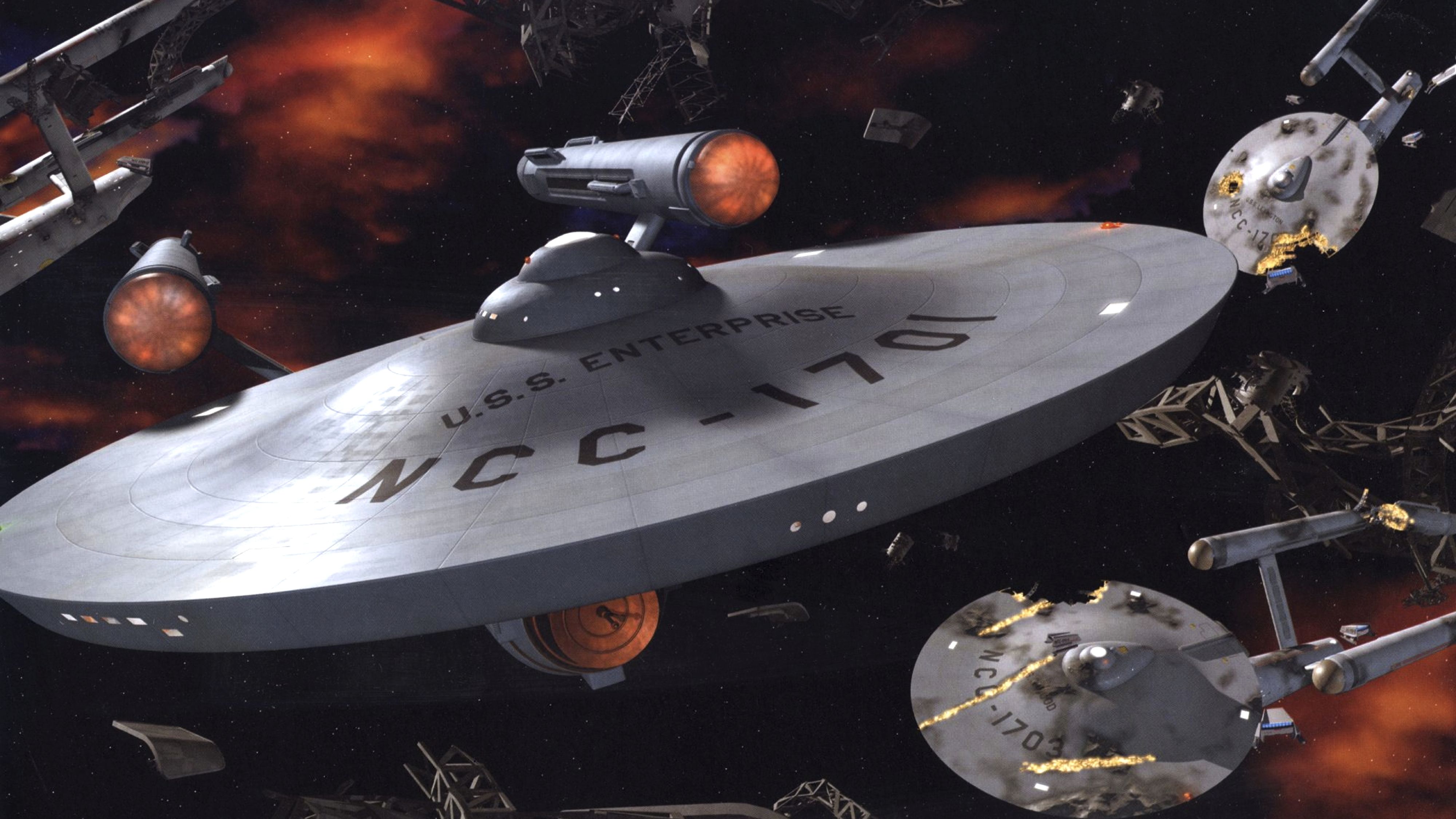 Sci Fi Star Trek 4k Ultra HD Wallpaper Background Image