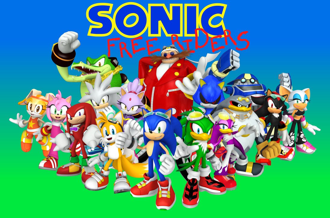 Sonic Riders The Finale Wallpaper By Bingothecat On