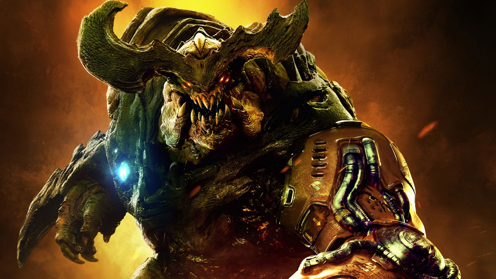 Doom 2016 Cyberdemon Monster Wallpapers HD Wallpapers