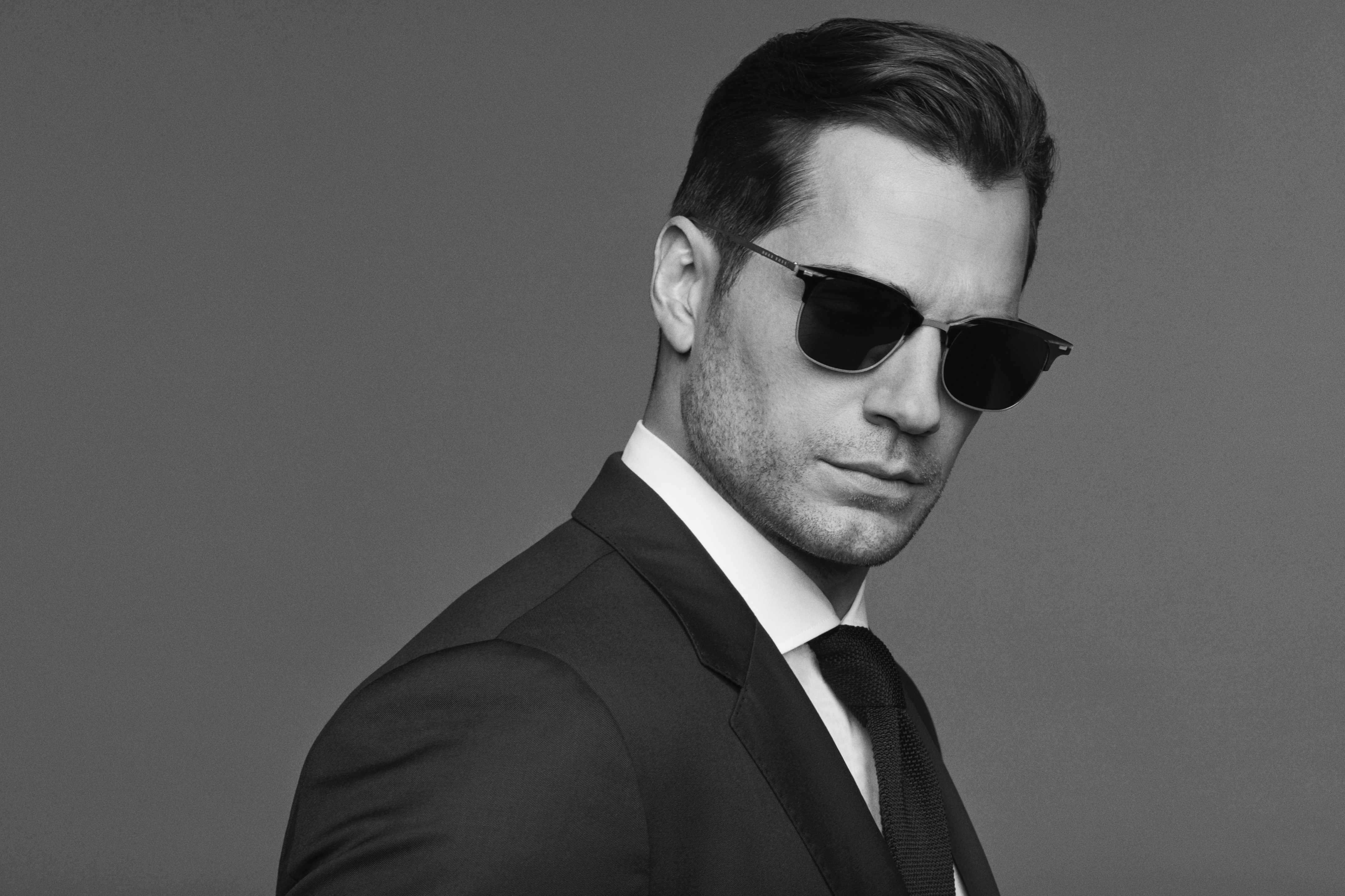 Henry Cavill Monochrome 4k Laptop Full Hd 1080p Wallpaper