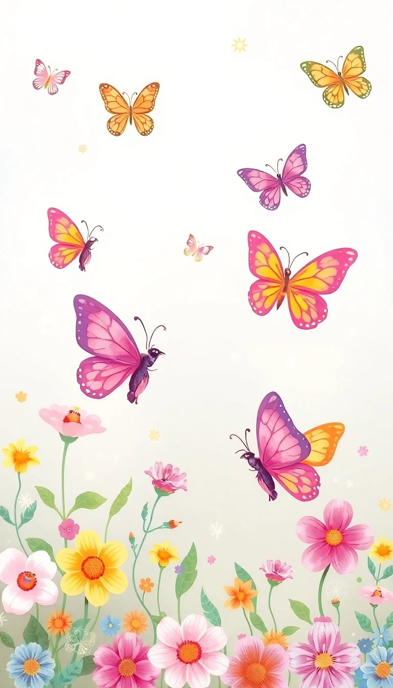 Cute Butterfly Wallpaper