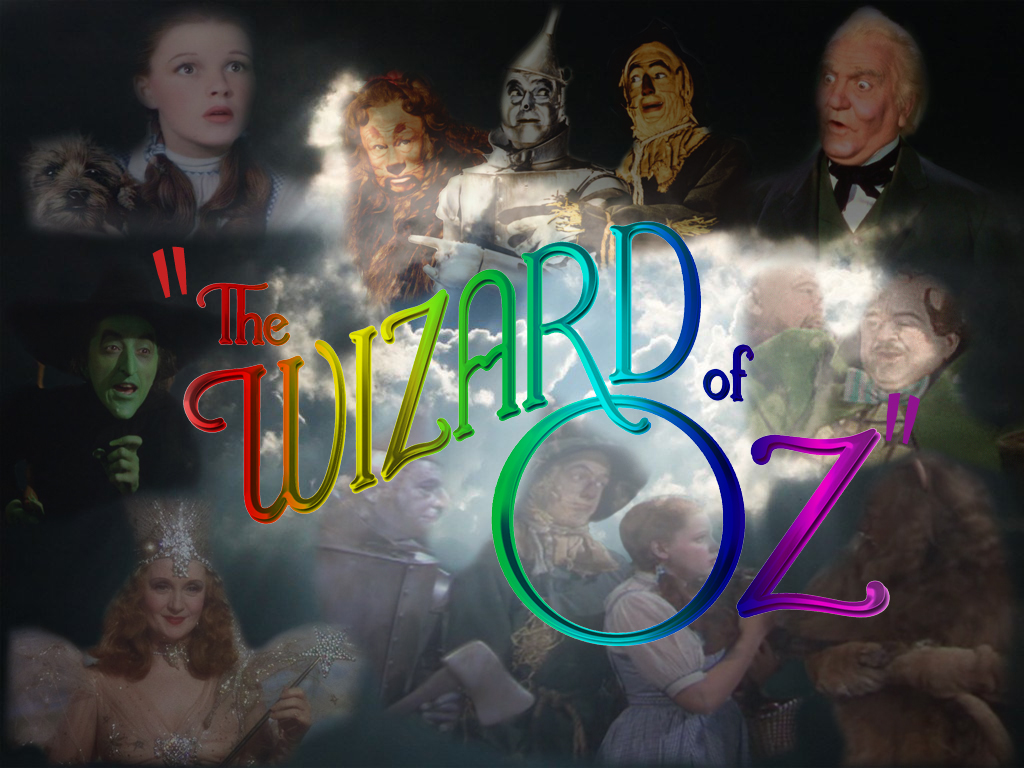 Wizard Of Oz 75th Anniversary Collage Wallpaper By Scottie1189 On