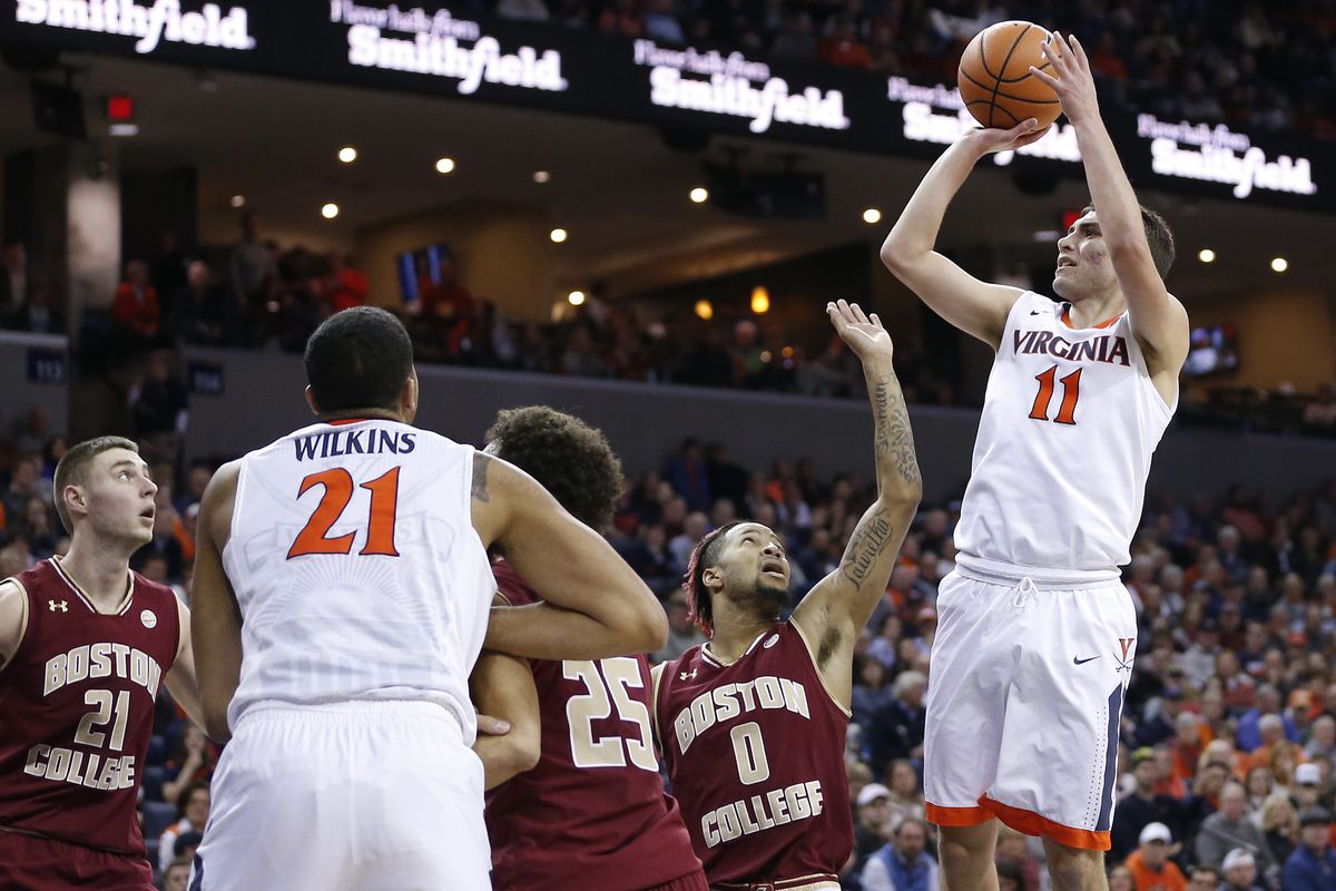 Virginia Cavaliers Hold Of Boston College Behind From Ty