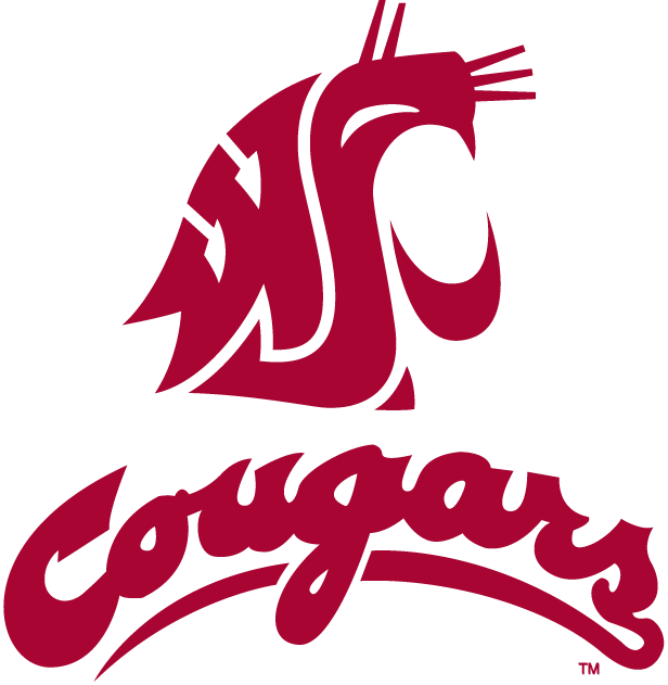 Washington State Cougars Alternate Logo   NCAA Division I u z NCAA