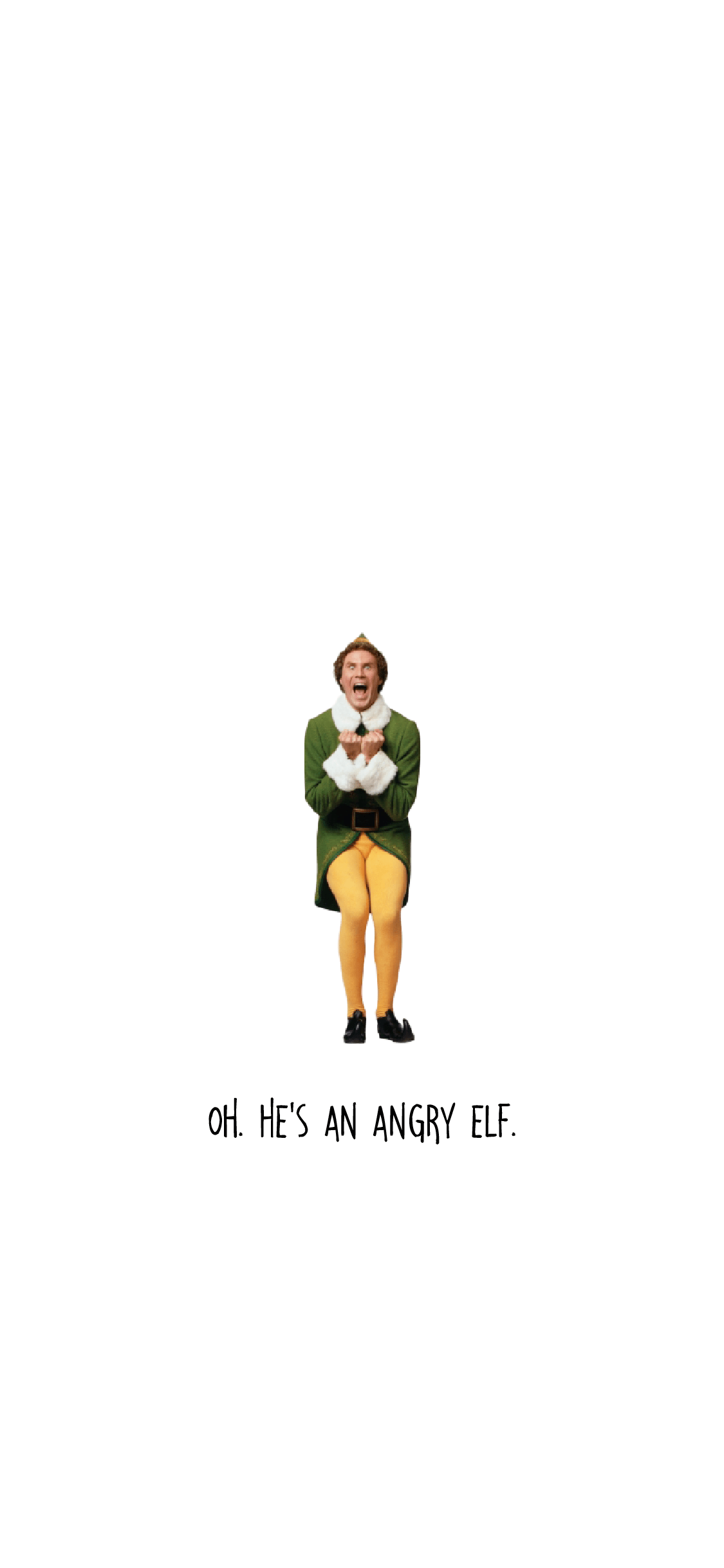 Angry Elf iPhone Wallpaper in 2022 Wallpaper iphone christmas