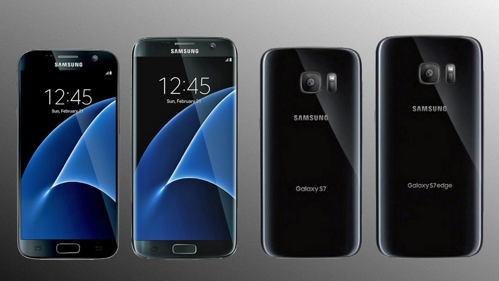 Samsung Galaxy S7 Bild von der Seite Always On Display Wallpapers