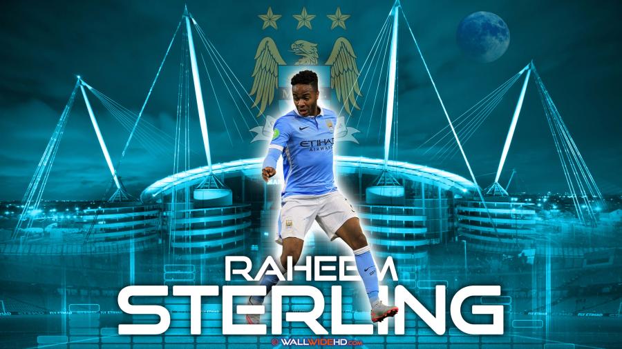Raheem Sterling 2015 2016 Manchester City FC Ultra HD Wallpaper