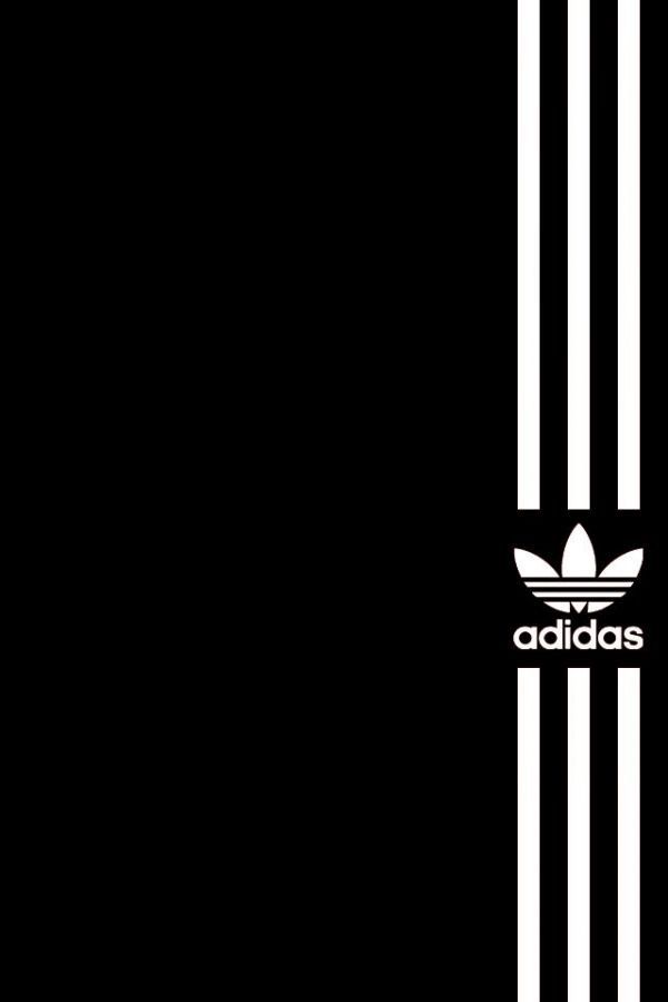 Black White Adidas Wallpaper iPhone