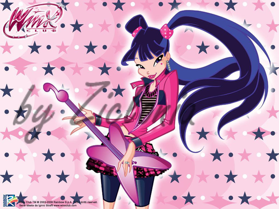 The Winx Club Image Musa Rockstar HD Wallpaper And Background