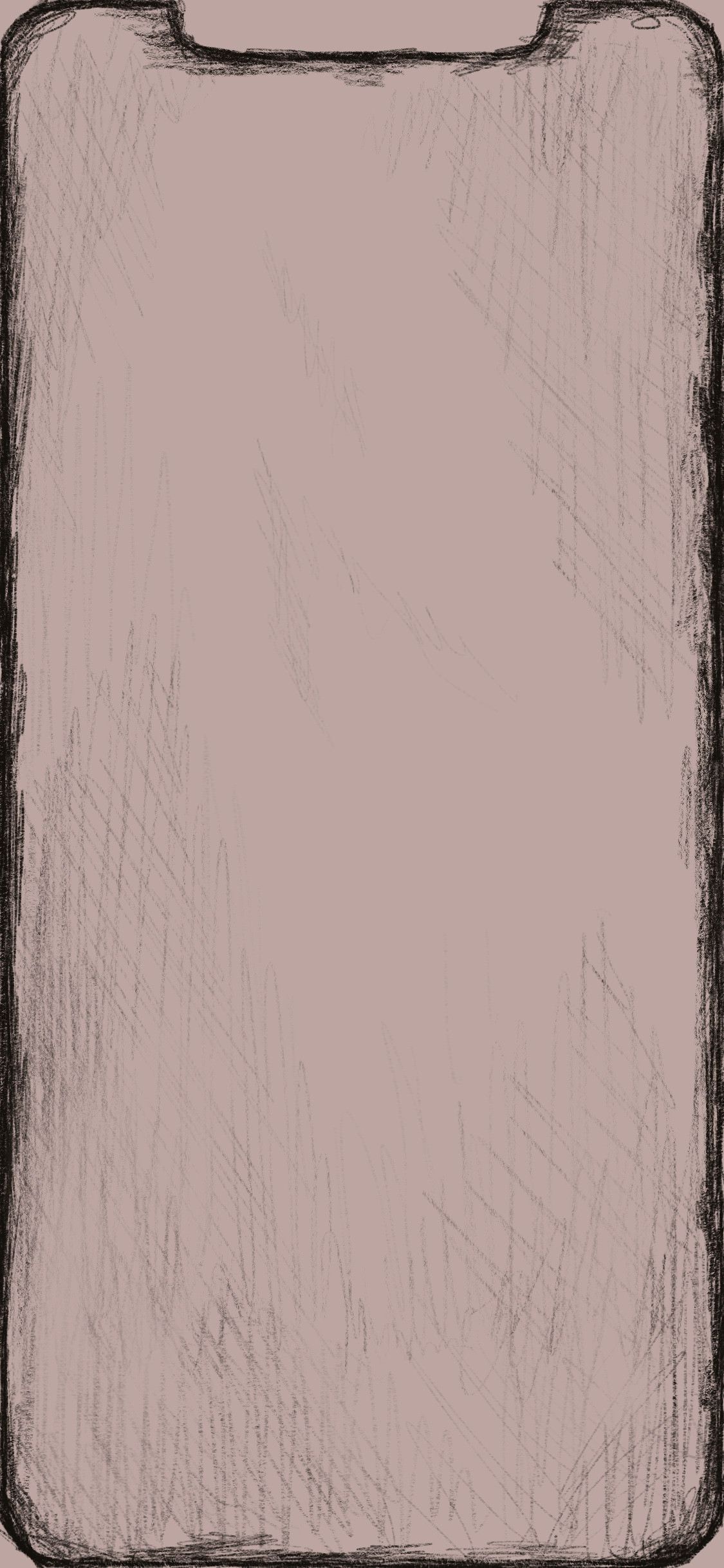 Sketched Border Wallpaper For Xs Max Four Other Colors