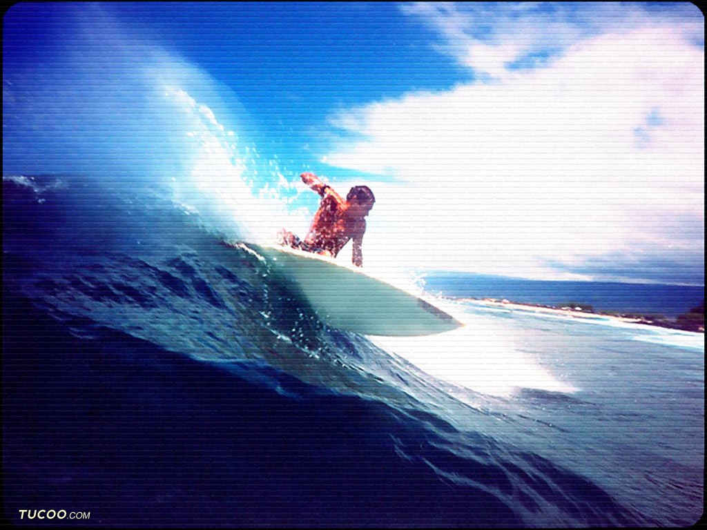 Surf Wallpaper Surfing The Waves Ml0011 Jpg