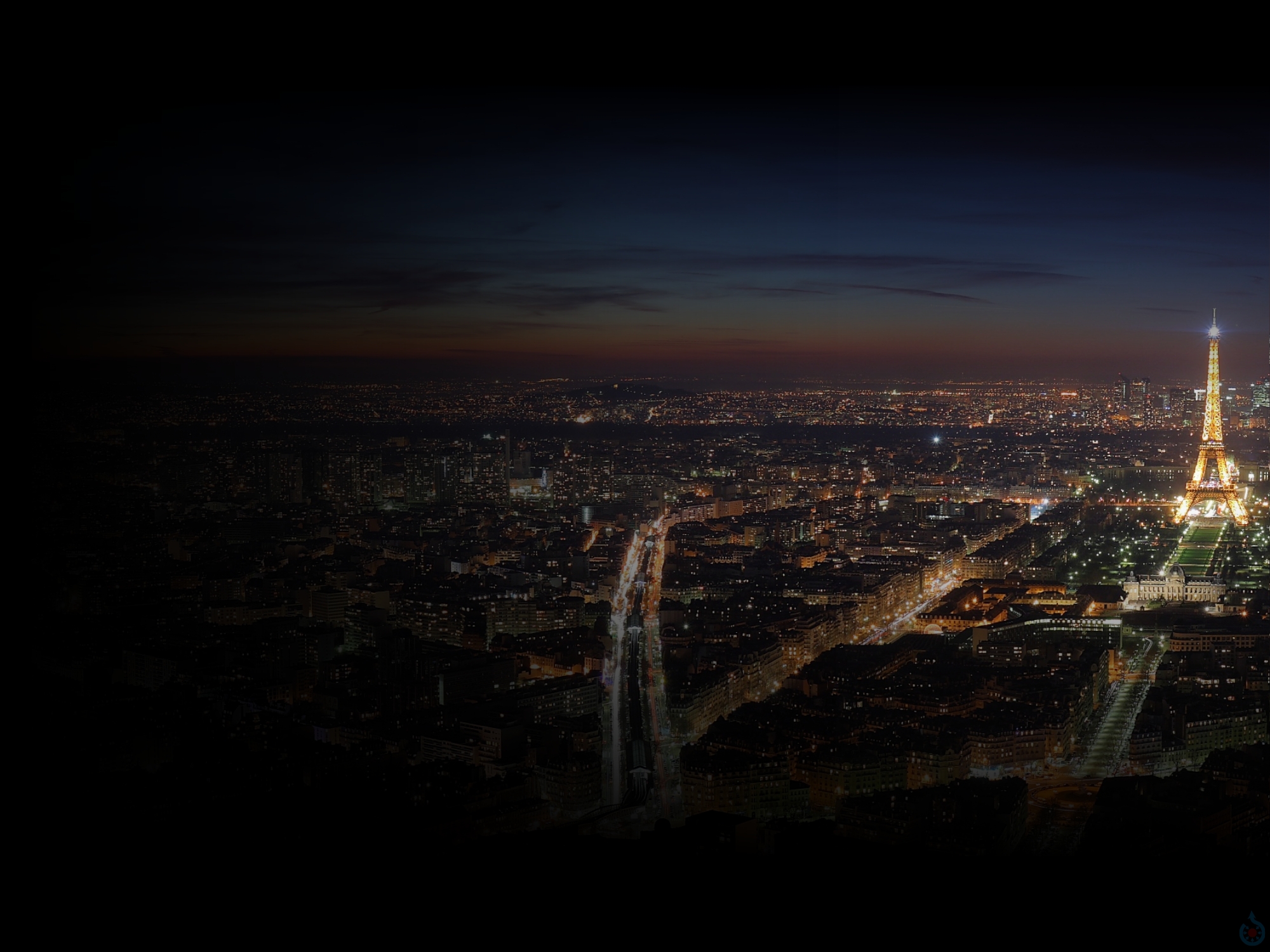 Beskrywing Night Paris Wallpaper Jpg
