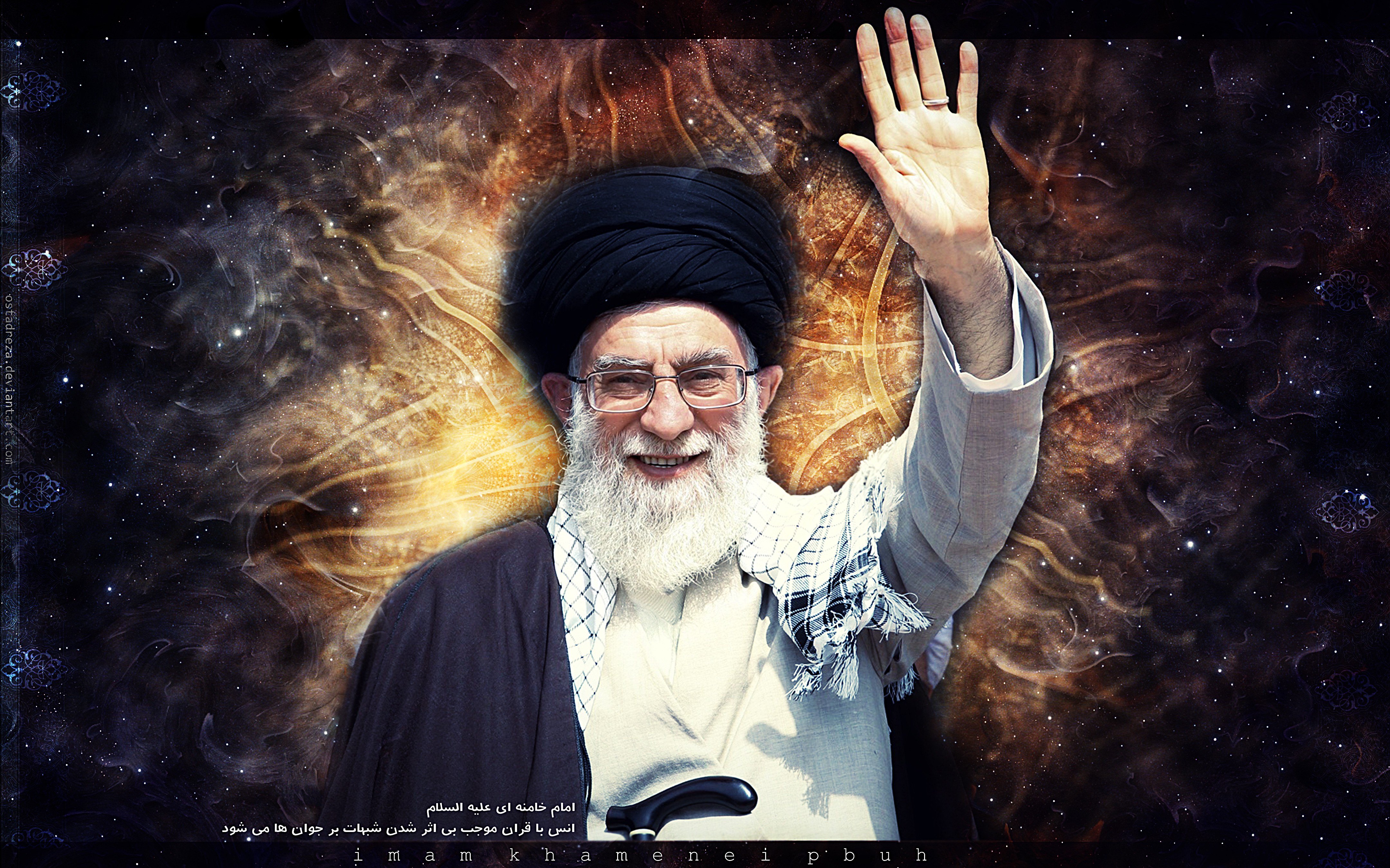 The last moments of Imam Khomeinis life  Khameneiir