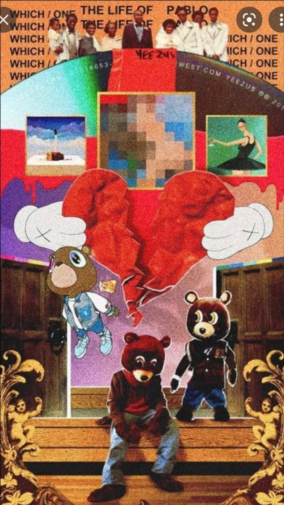 Download kanye Wests New Album Cover Wallpaper