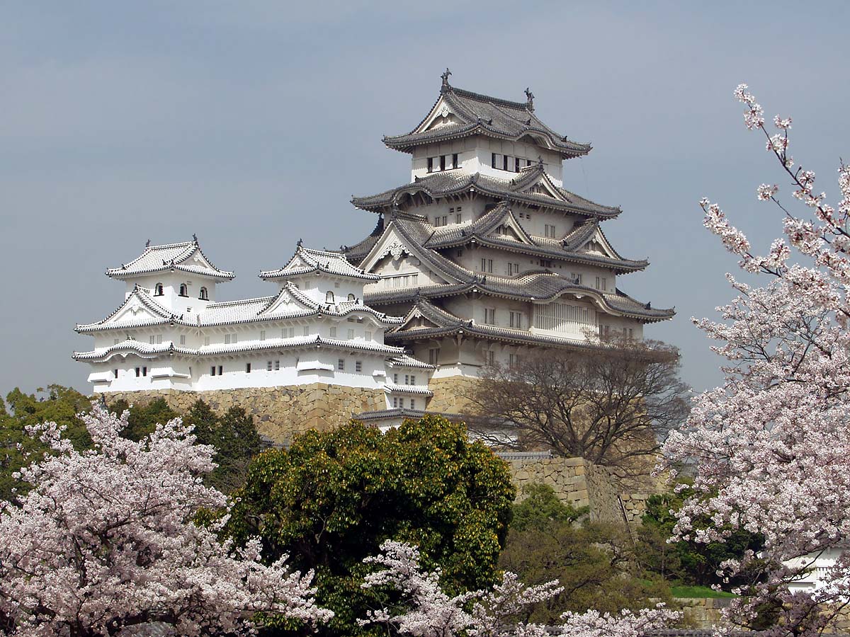 Himeji Castle Japan Full Desktop Background