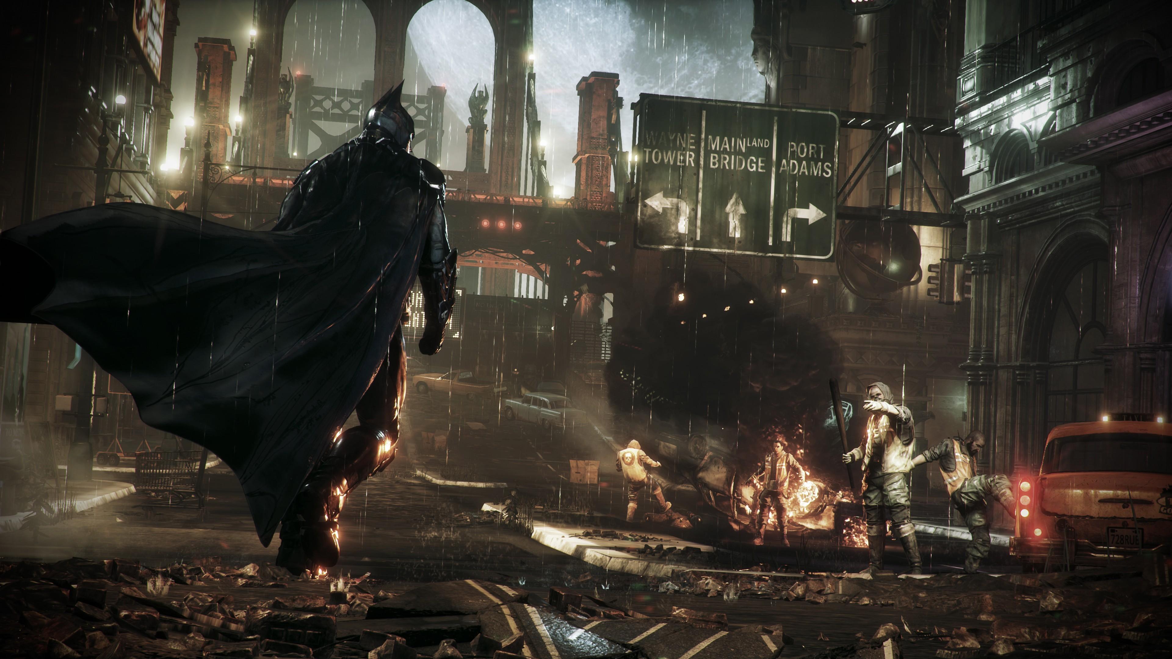 Batman Arkham Knight Gotham City Video Games Wallpaper