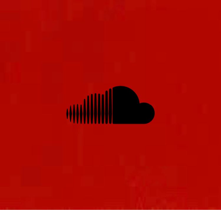 Red Soundcloud App Logo Icon