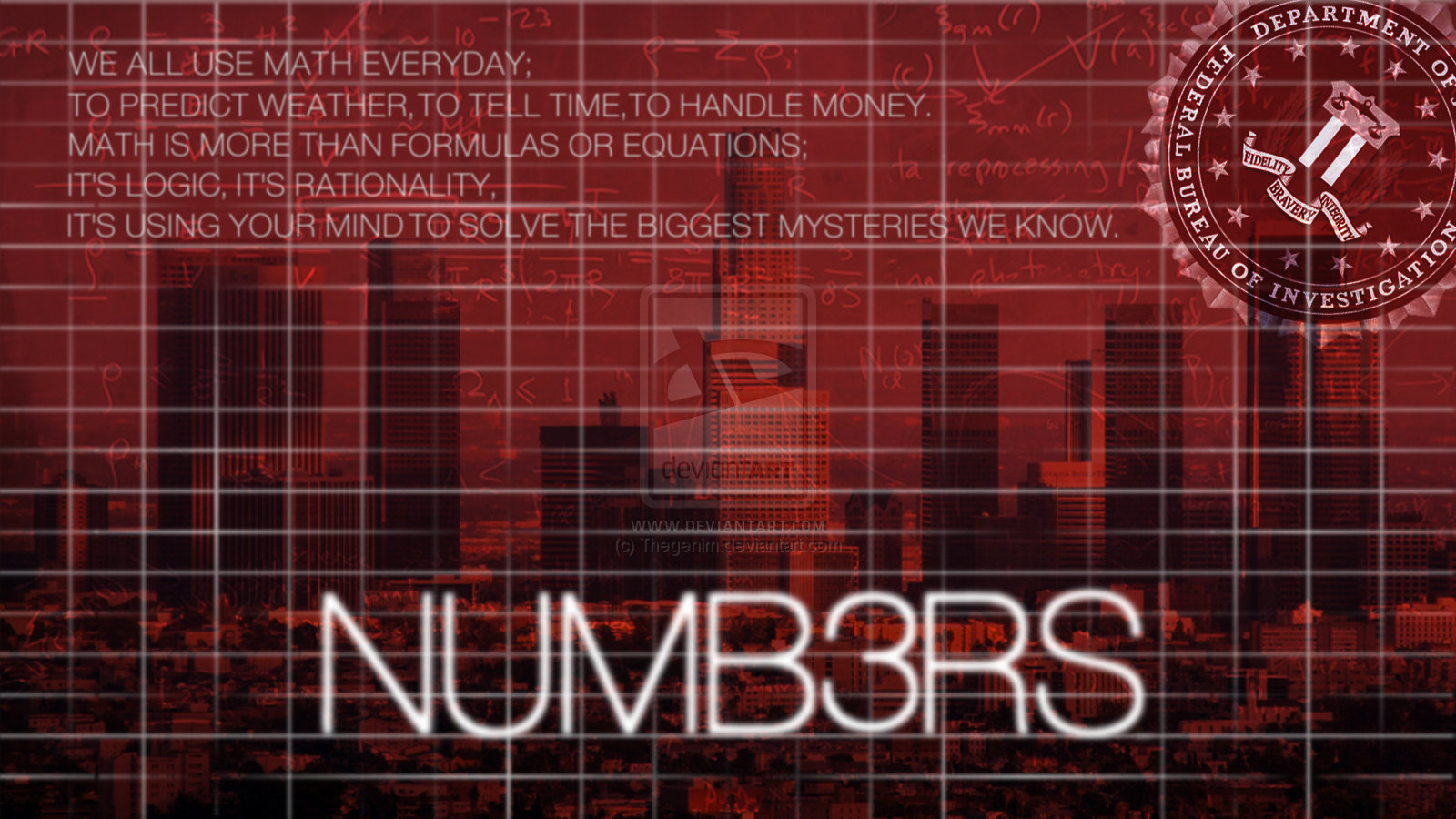 Numb3rs Wallpaper By Thegenim