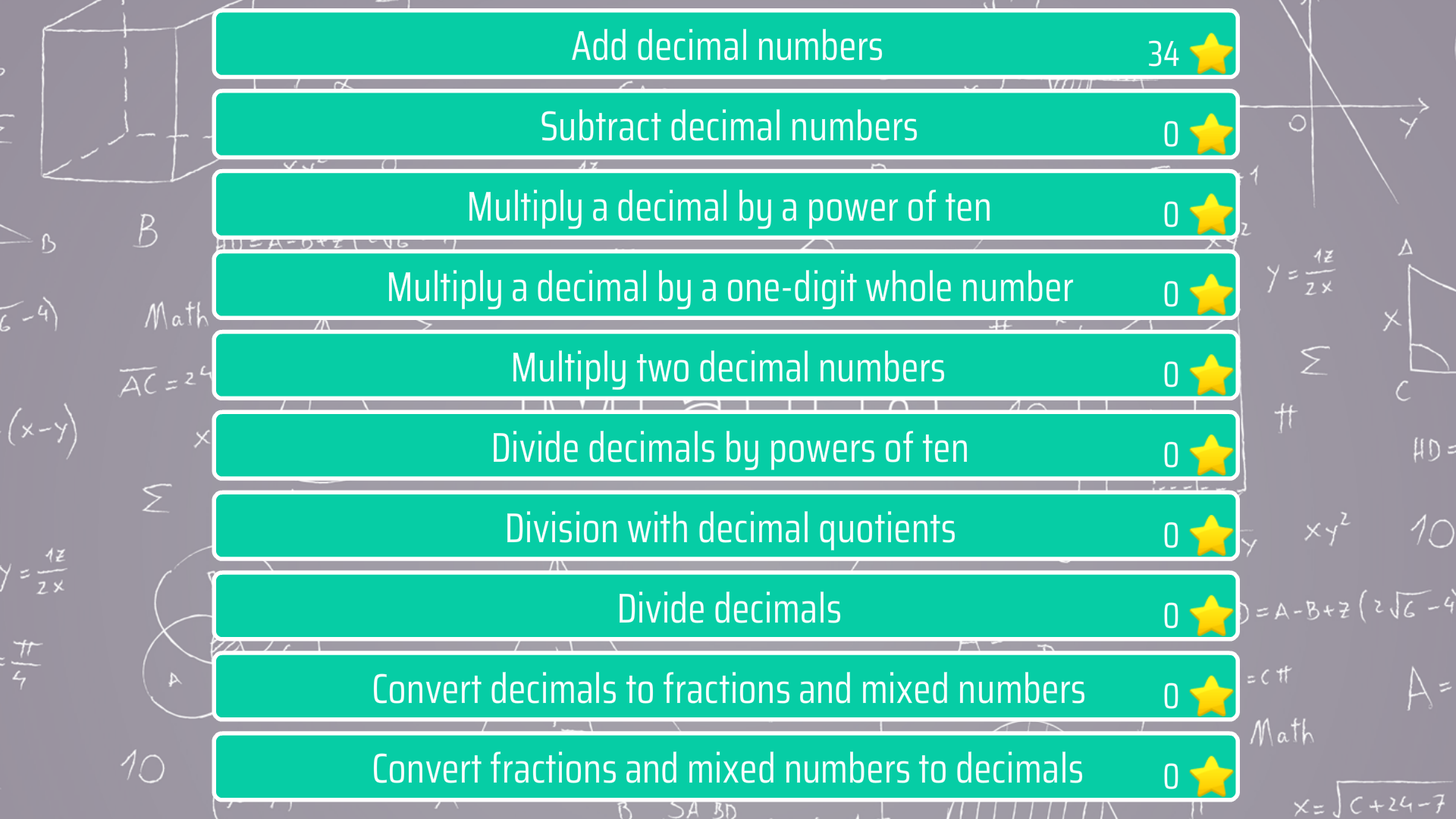 Decimals Fifth Grade Math Skills Amazon In Appstore For Android