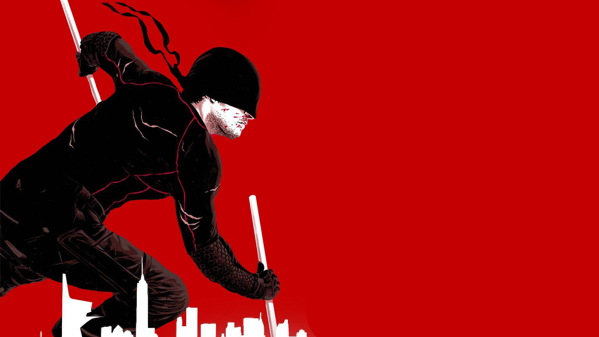 Charging Daredevil Abstract Na53vr86qr57w5dx Wallpaper