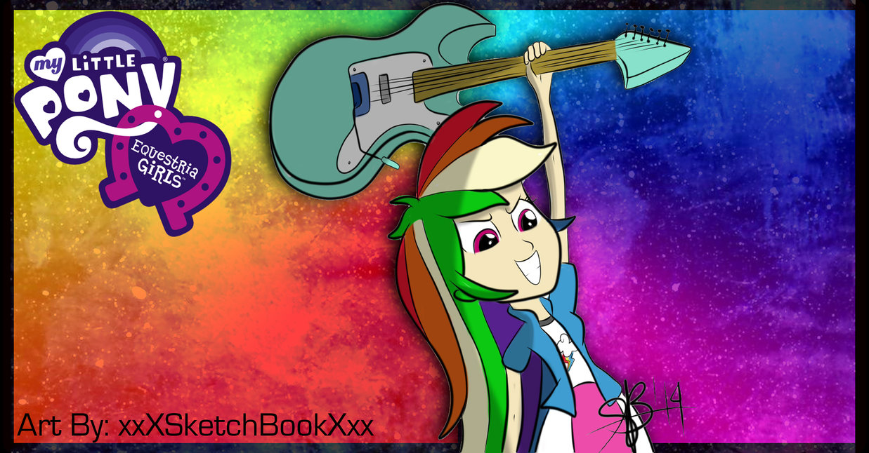 Equestria Girls Rainbow Dash Wallpaper By Xxxsketchbookxxx On