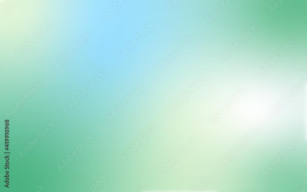 Vector Abstract Background Light Green And Blue Color Modern
