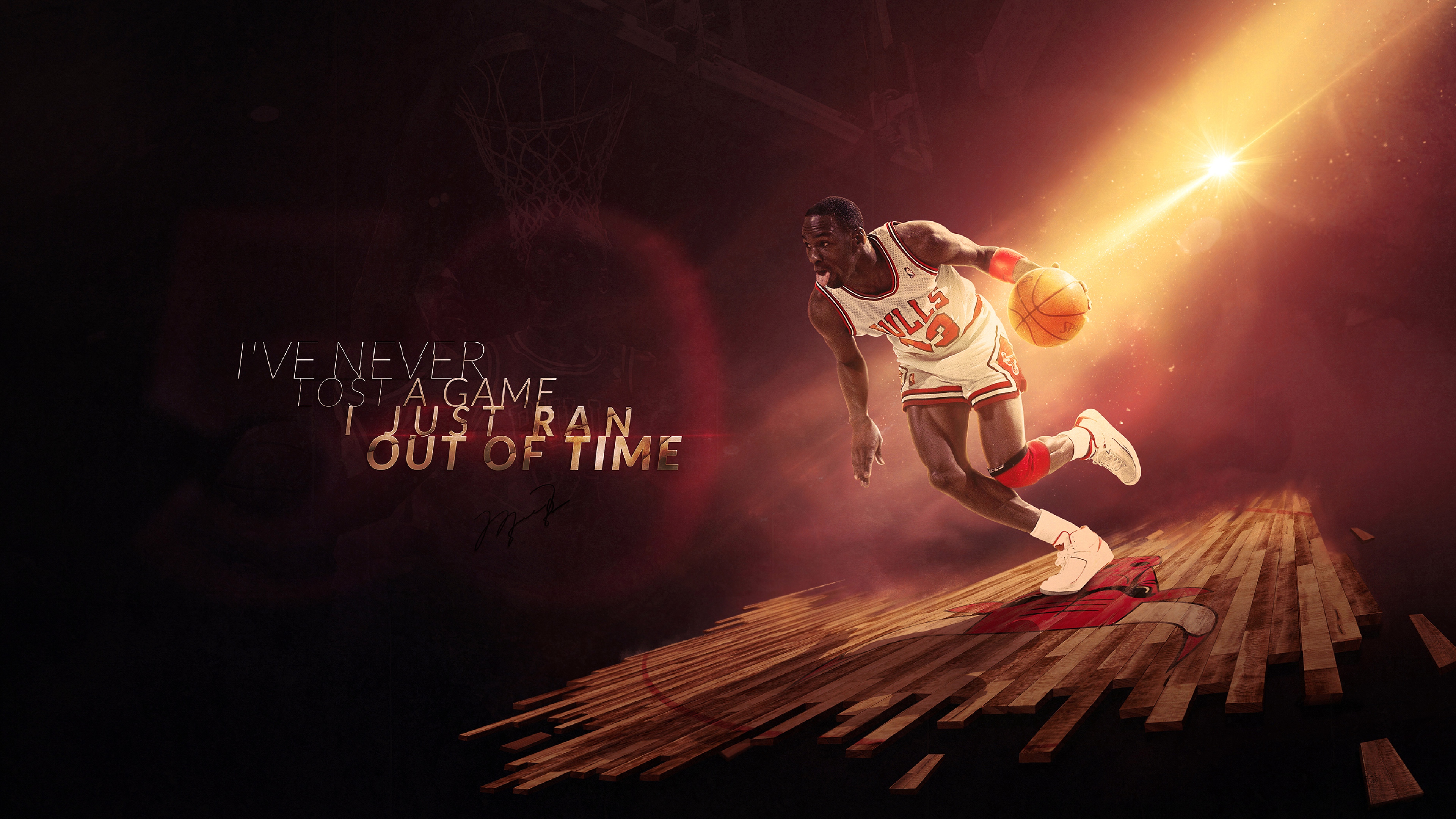 Wallpaper Michael Jordan Chicago Bulls Legend