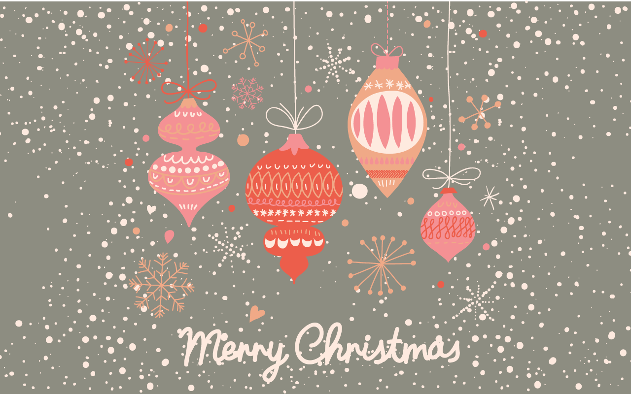 Cute Christmas Wallpaper Simple