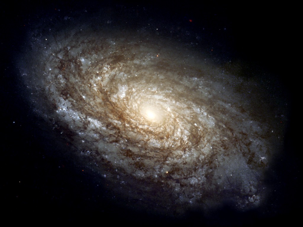 Widescreen Galaxy Background Wallpaper
