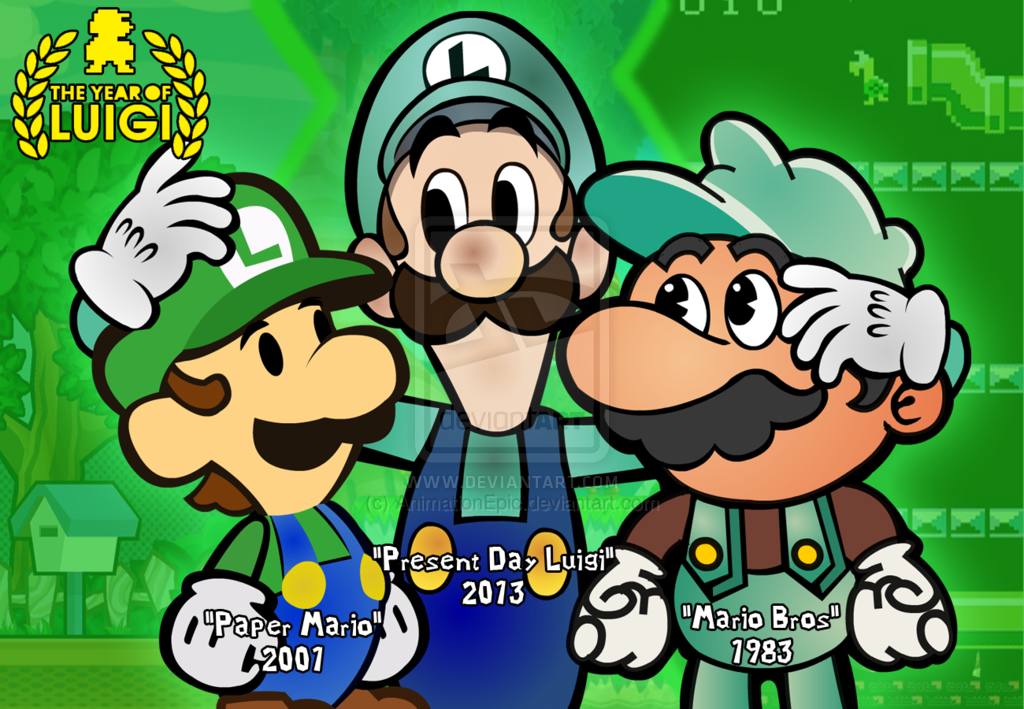 Year Of Luigi By Animationepic