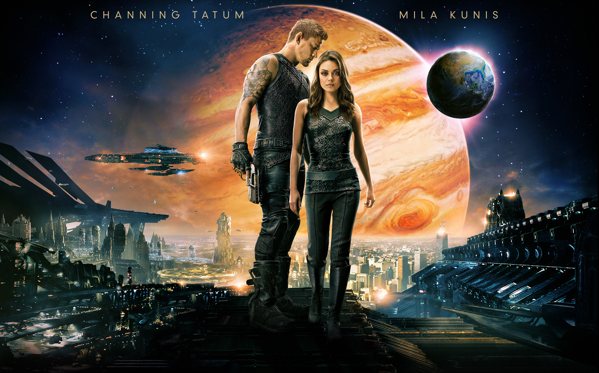 Channing Tatum Mila Kunis Jupiter Ascending HD Wallpaper