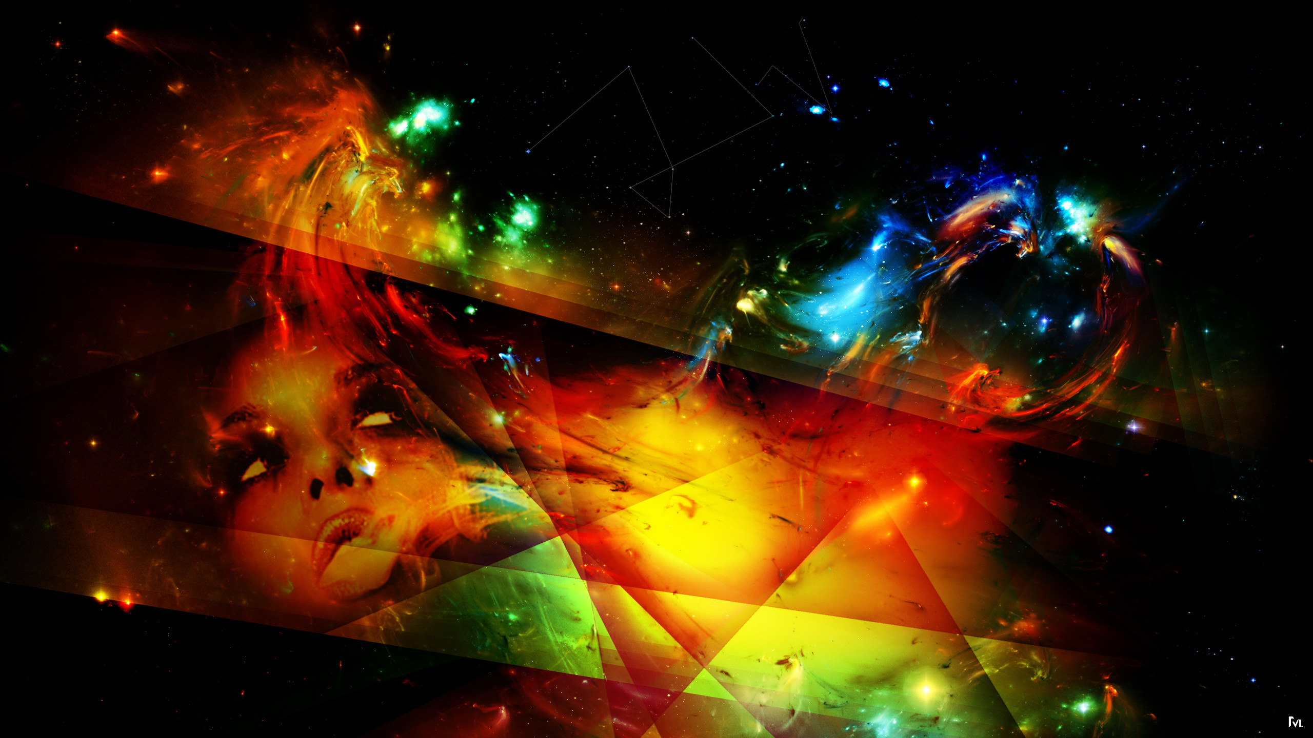 Abstract Art Desktop Wallpaper Widescreen